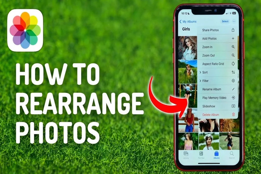 How to Rearrange Photos