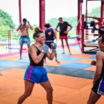 Muay Thai Gym with Fighter in Thailand for Vacation